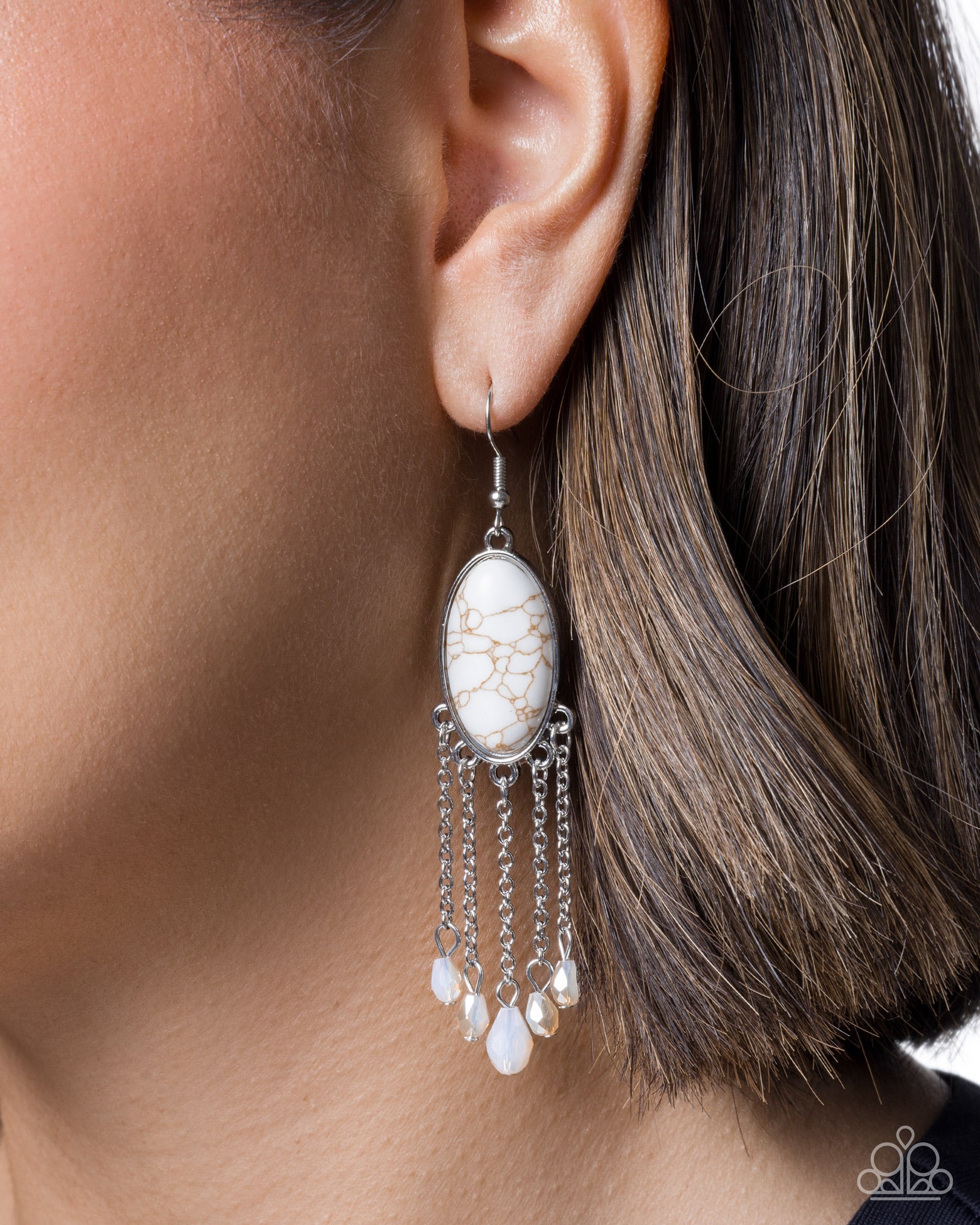 Stony Survival - Paparazzi Earring Image