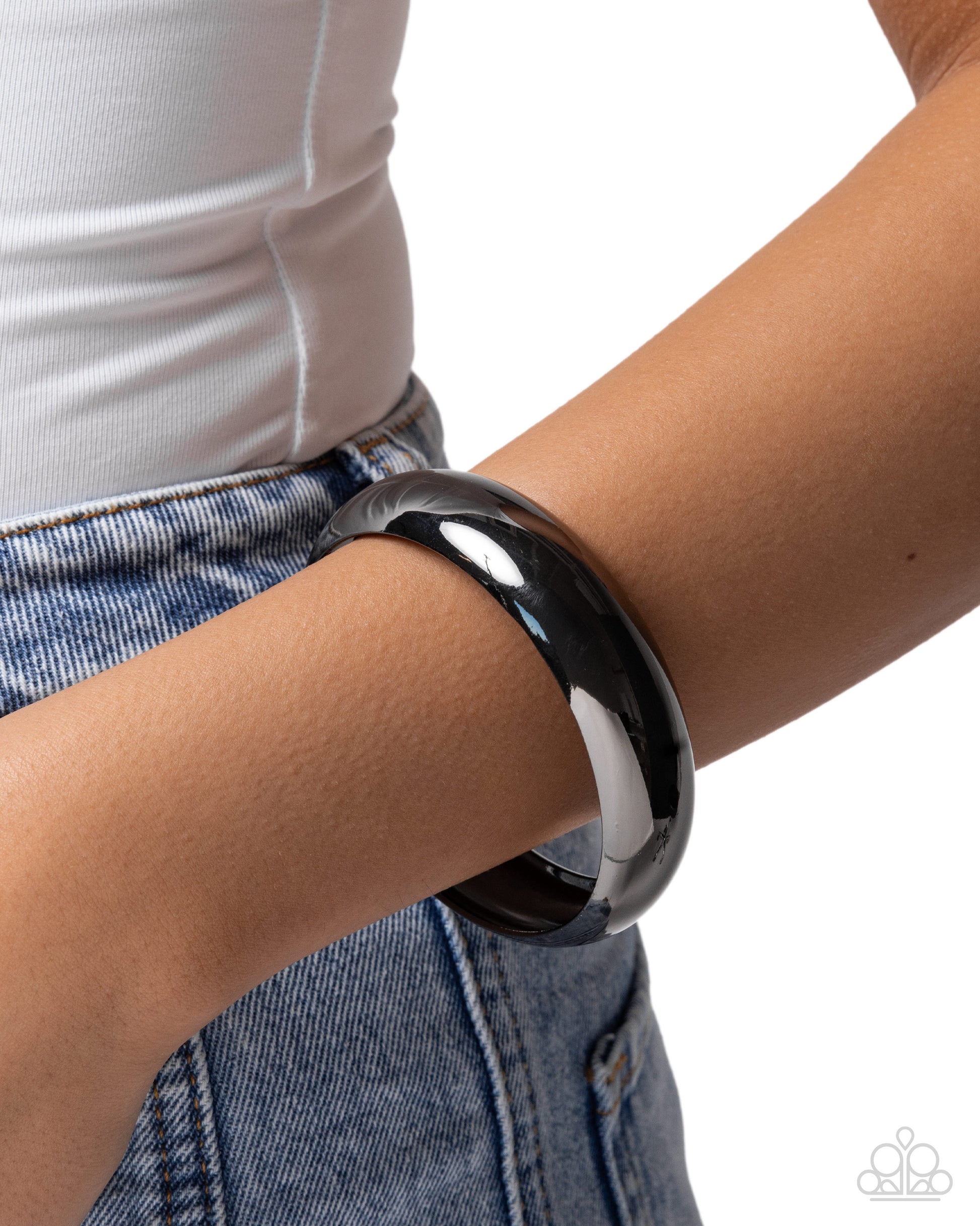 Sleek Shanty - Black - Paparazzi Bracelet Image