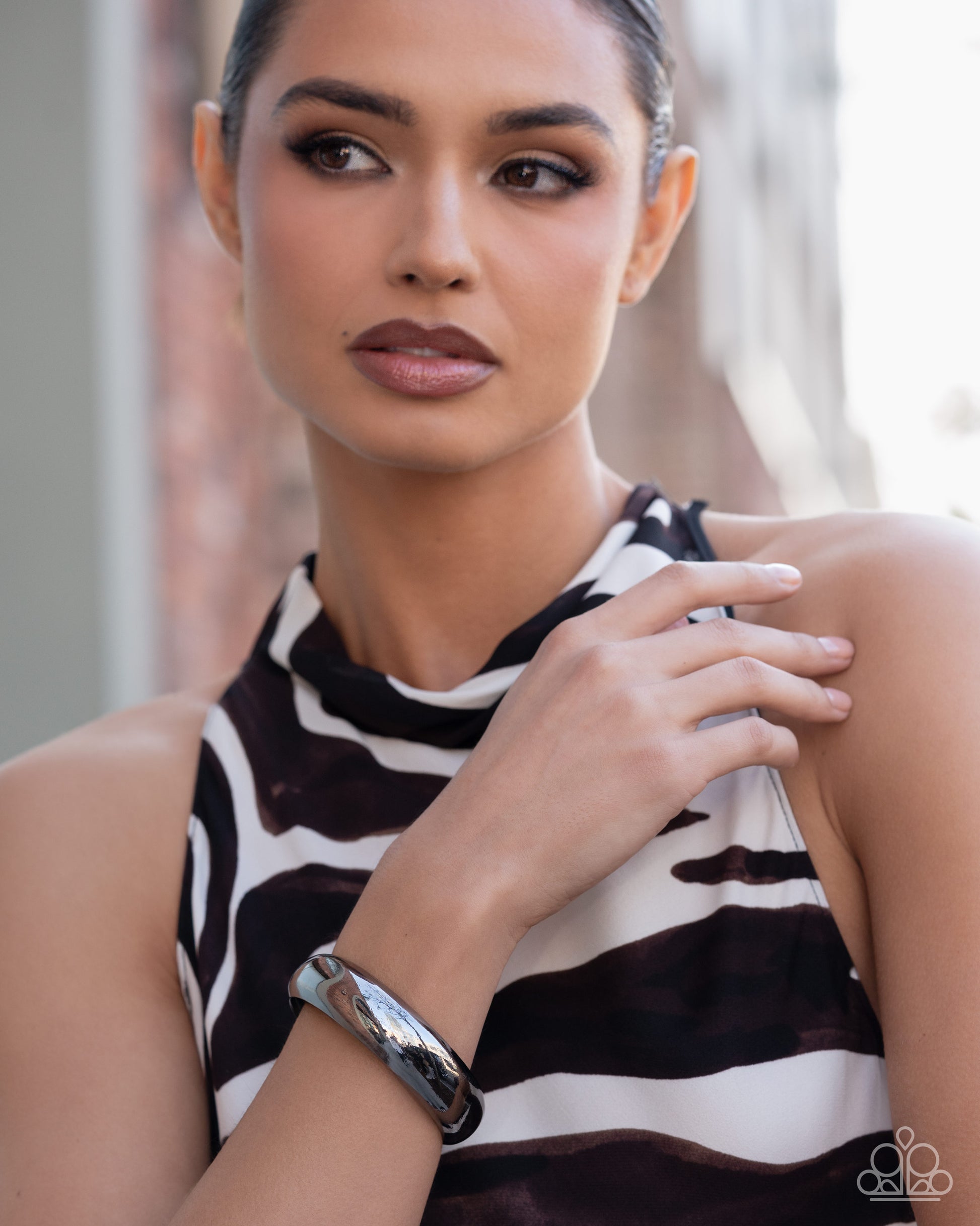 Sleek Shanty - Black - Paparazzi Bracelet Image