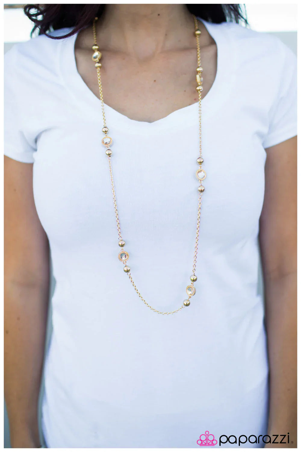 Paparazzi Necklace ~ Broadway Beauty - Gold