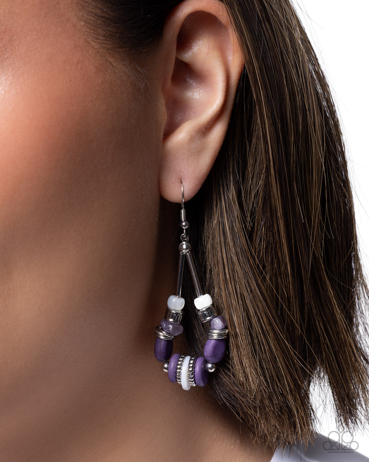 Shaped Shells - Paparazzi Earring Image