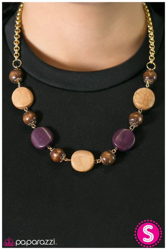 Paparazzi Necklace ~ Its Only Natural - Multi