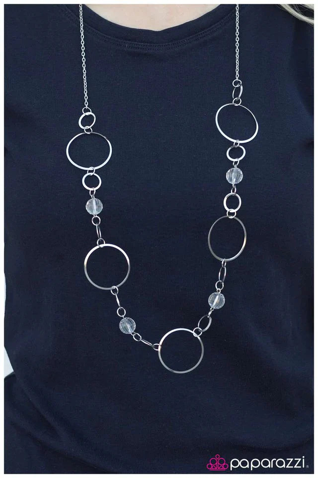 Paparazzi Necklace ~ Lets Start At The Very Beginning - White