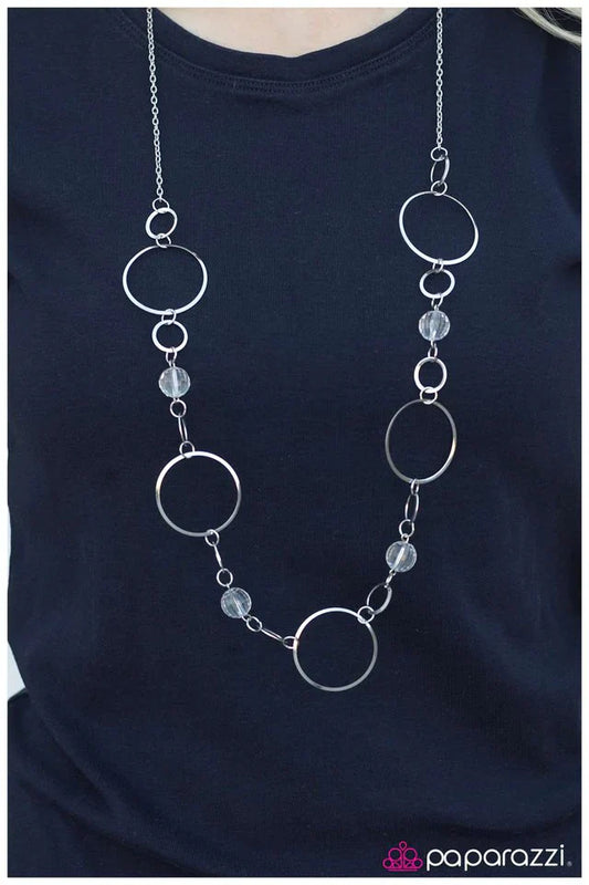 Paparazzi Necklace ~ Lets Start At The Very Beginning - White