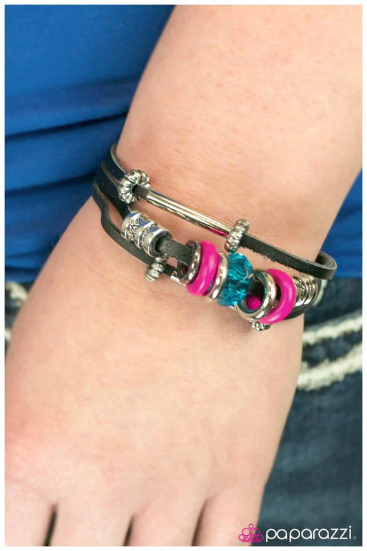 Paparazzi Bracelet ~ Freethinker - Black