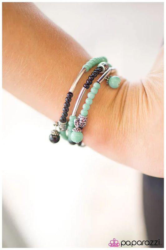 Paparazzi Bracelet ~ Bohemian WRAPsody - Blue