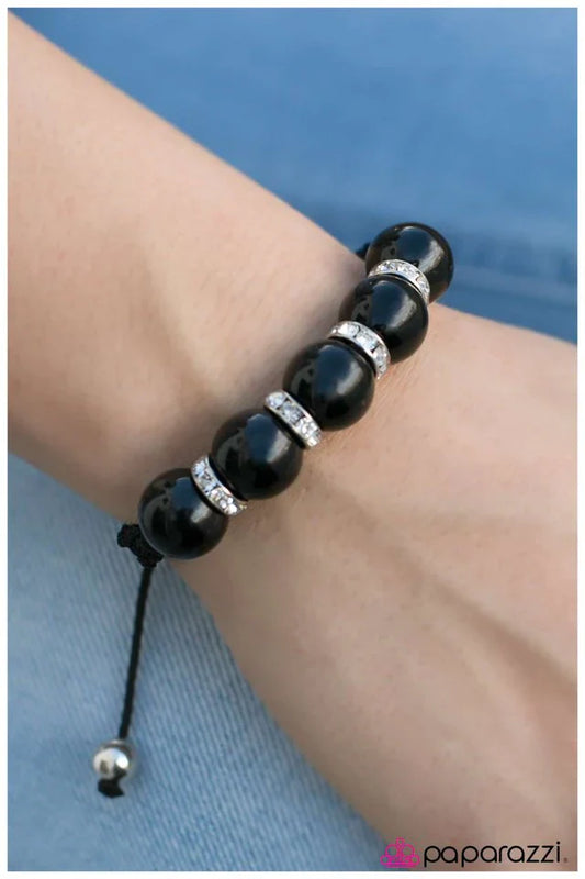 Paparazzi Bracelet ~ Festival of Lights - Black