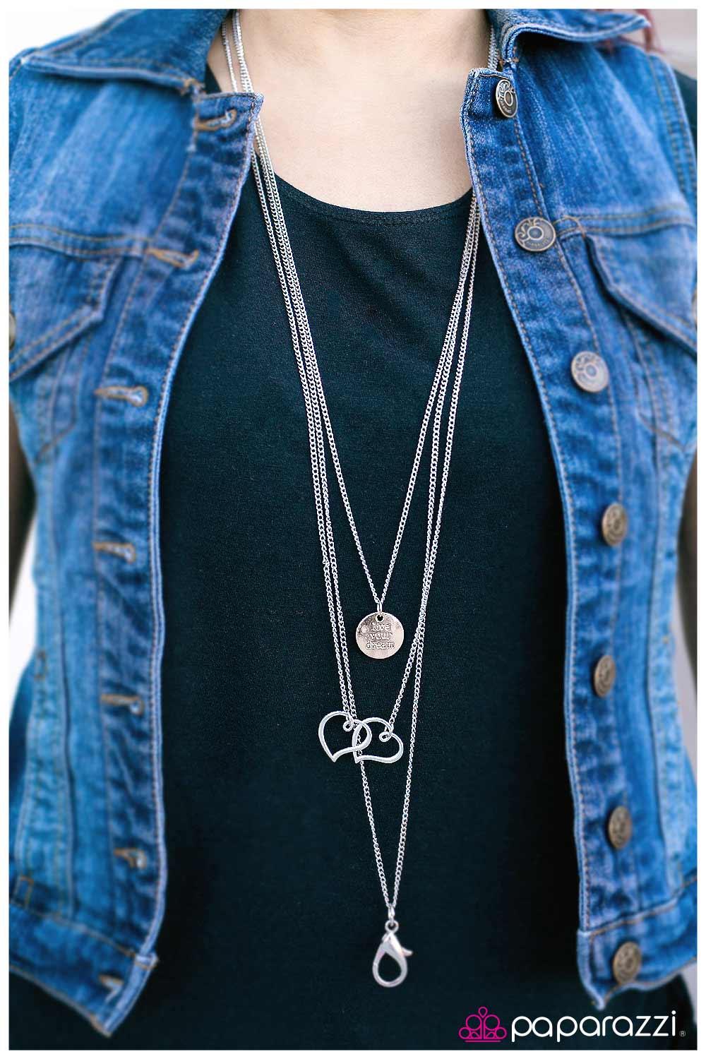 Paparazzi Necklace ~ May All Your Dreams Come True  - Silver