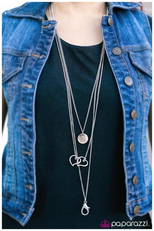 Paparazzi Necklace ~ May All Your Dreams Come True  - Silver