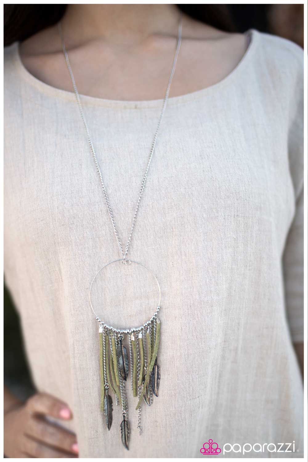 Paparazzi Necklace ~ See You In My Dreams - Green