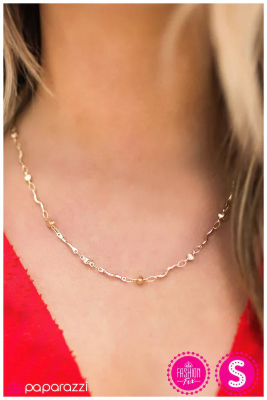 Paparazzi Necklace ~ We Built This City - Gold