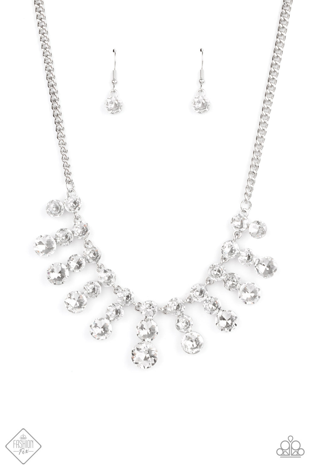 Paparazzi Necklace Fashion Fix Feb 2021 ~ Celebrity Couture - White