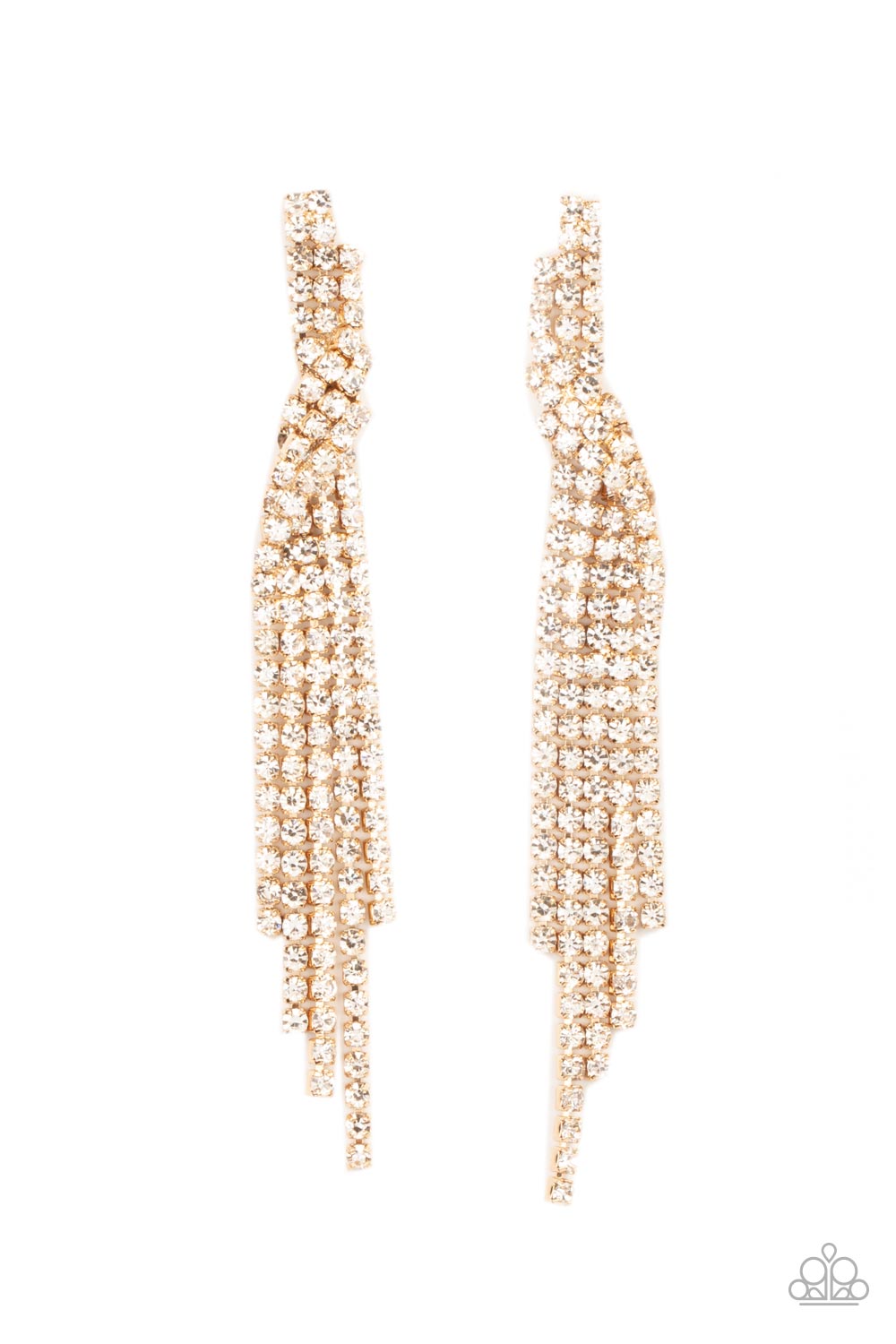 Paparazzi Earring ~ Cosmic Candescence - Gold