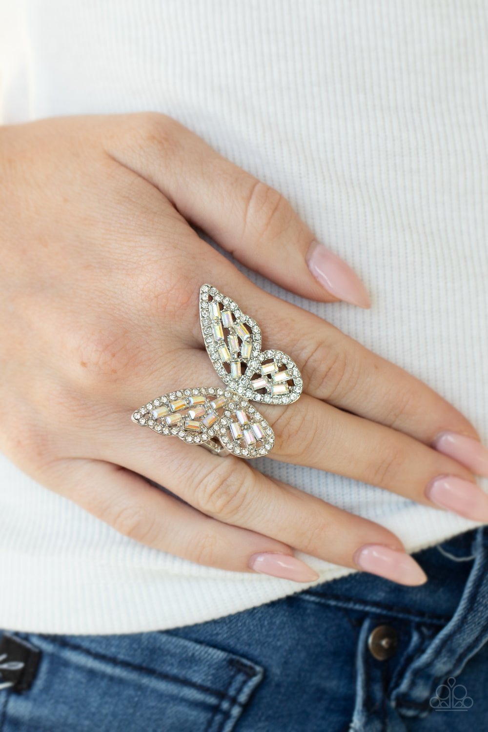 Paparazzi Ring ~ Flauntable Flutter - Multi