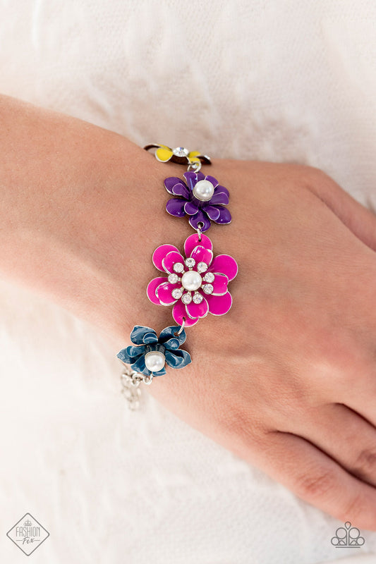 Paparazzi Bracelet ~ Flower Patch Fantasy - Multi