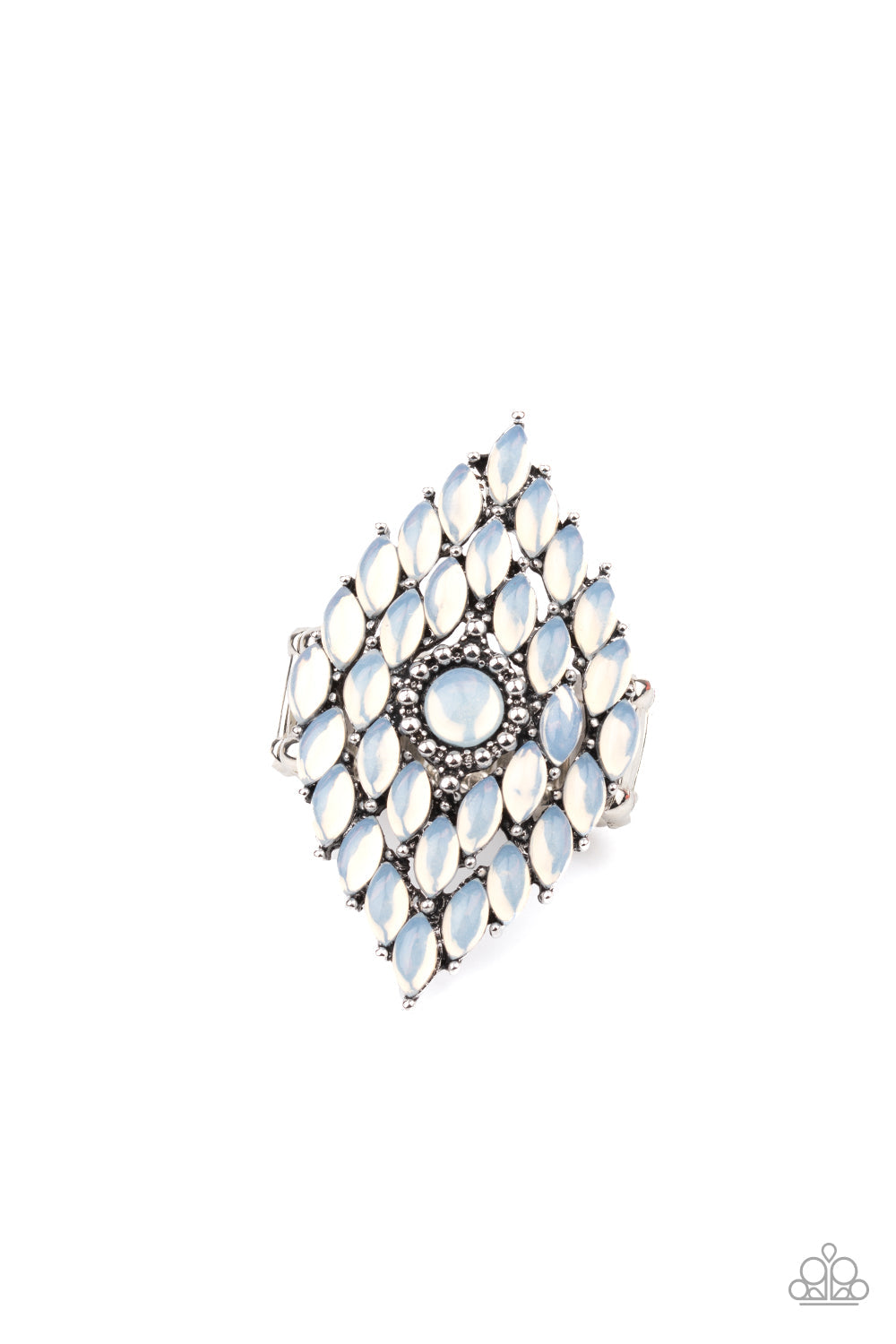 Paparazzi Ring ~ Incandescently Irresistible - White