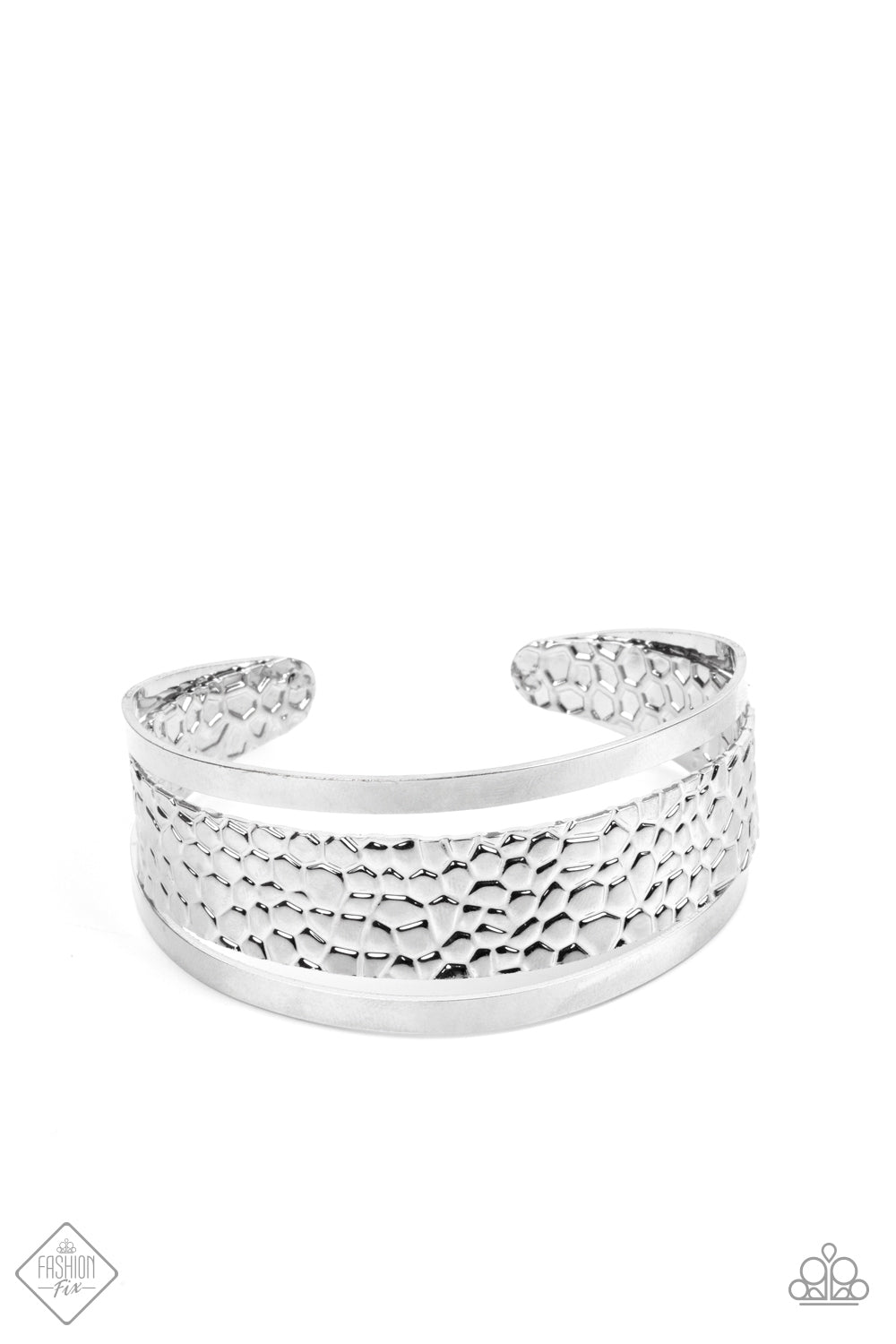 Paparazzi Bracelet Fashion Fix Feb 2021 ~ Jungle Jingle - Silver