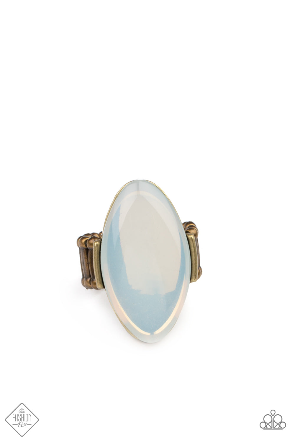 Paparazzi Ring Fashion Fix May 2021 ~ Opal Odyssey - Brass