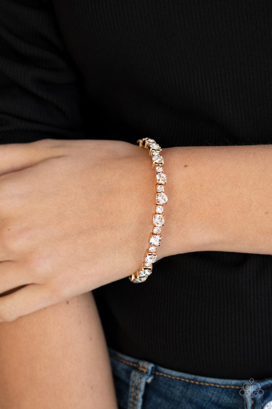 Paparazzi Bracelet ~ Photo Op - Gold