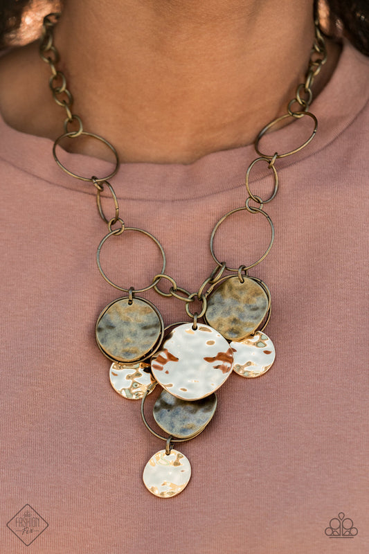 Paparazzi Necklace Fashion Fix Jan 2021 ~ Learn the HARDWARE Way - Brass