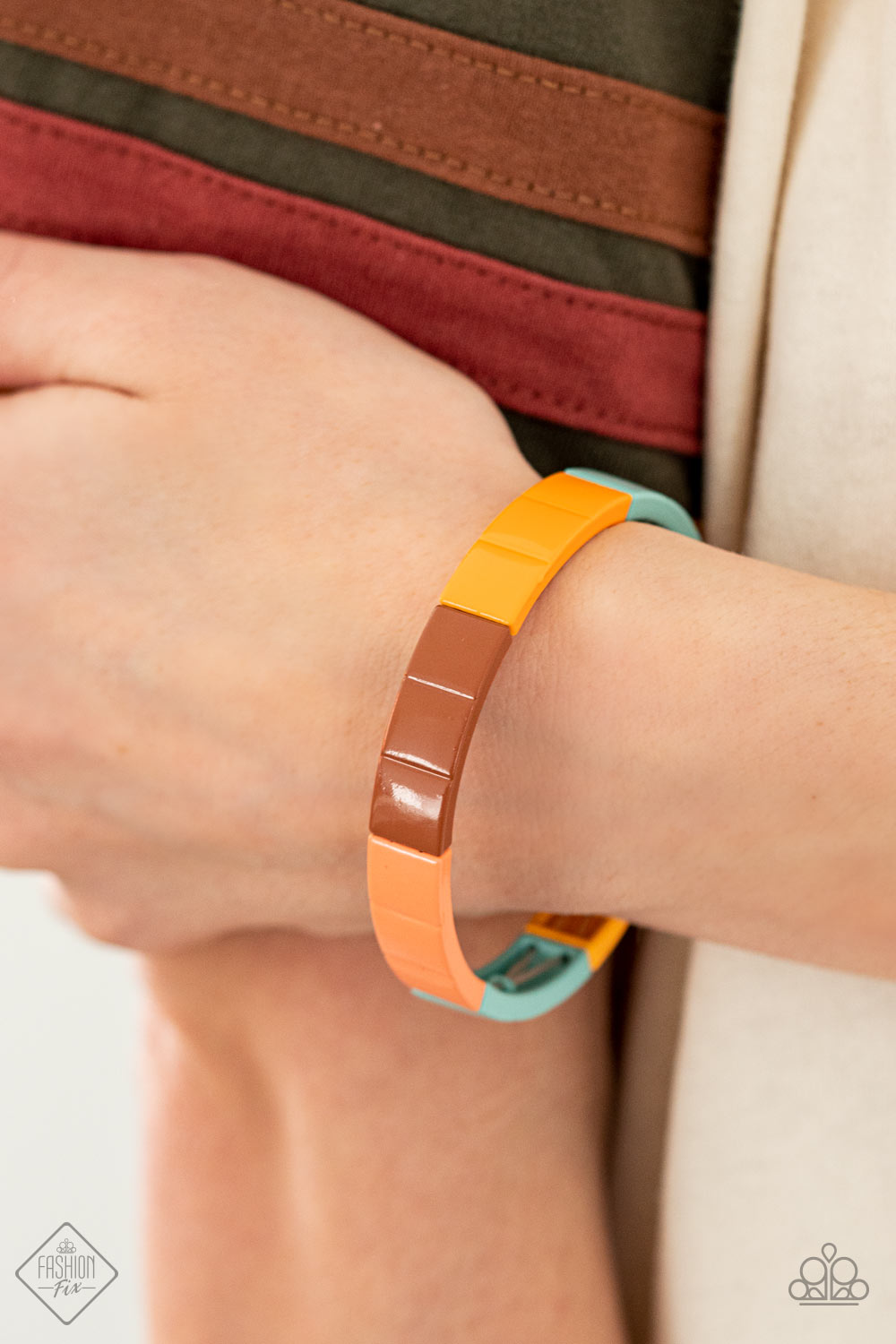 Paparazzi Bracelet ~ Material Movement - Multi