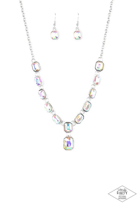 Paparazzi Necklace ~ The Right to Remain Sparkly - Multi