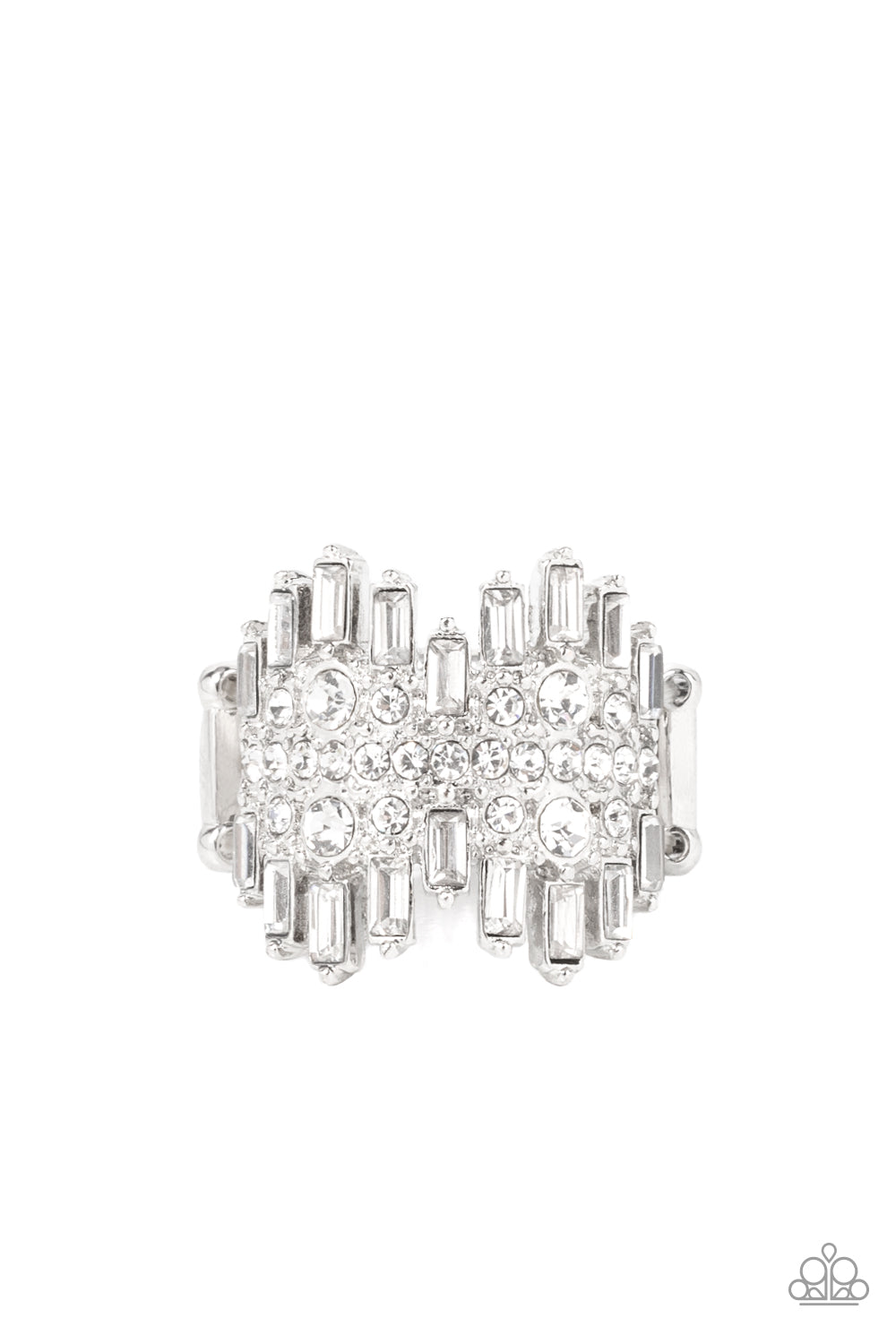 Paparazzi Ring ~ Urban Empire - White