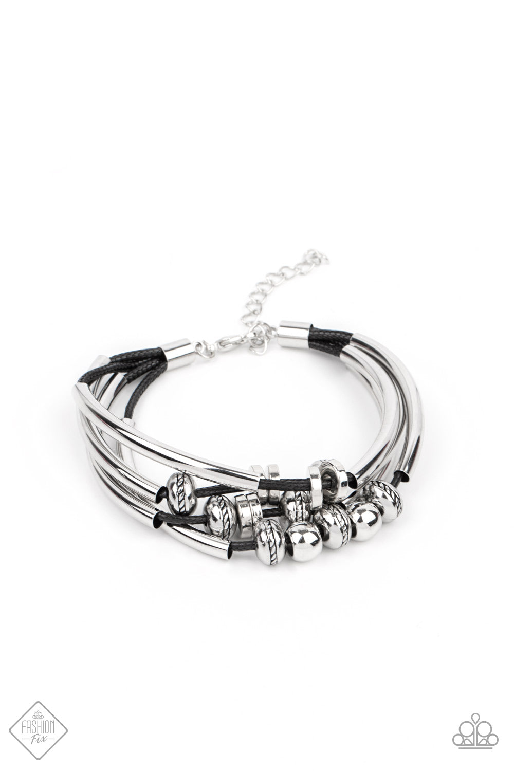 Paparazzi Bracelet Fashion Fix April 2021 ~ We Aim To Please - Black