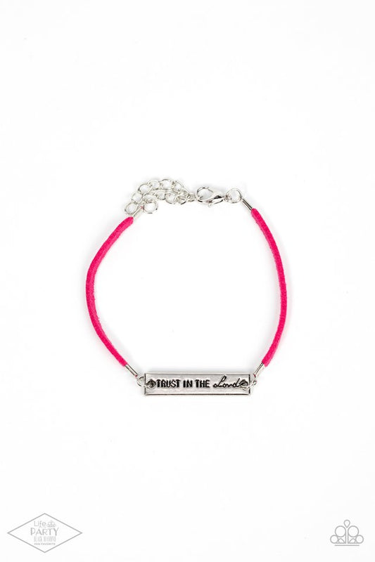 Have Faith - Pink - Paparazzi Bracelet Image