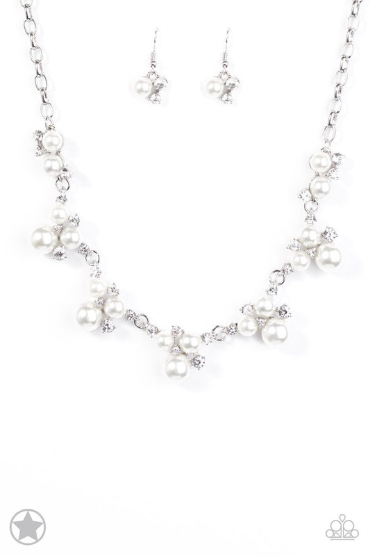 Toast To Perfection - White - Paparazzi Necklace Image