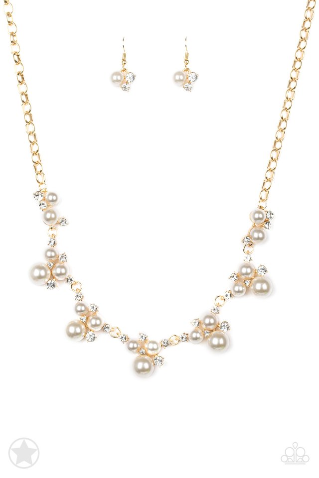 Toast To Perfection - Gold - Paparazzi Necklace Image