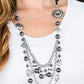 All The Trimmings - Black - Paparazzi Necklace Image