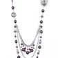 All The Trimmings - Purple - Paparazzi Necklace Image
