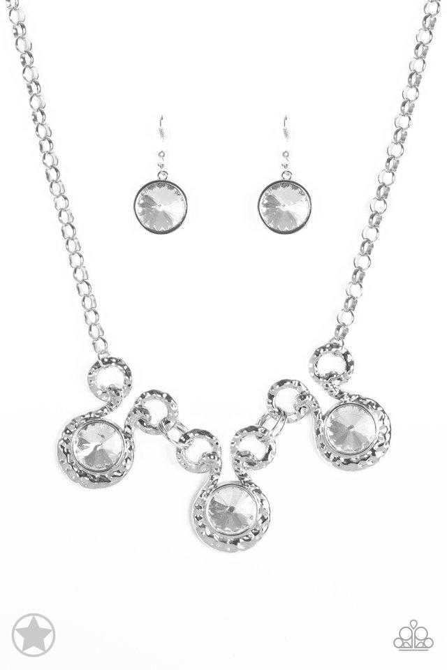 Paparazzi Necklace ~ Hypnotized - Silver