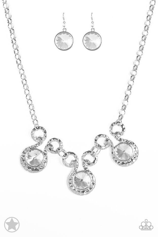 Hypnotized - Silver - Paparazzi Necklace Image