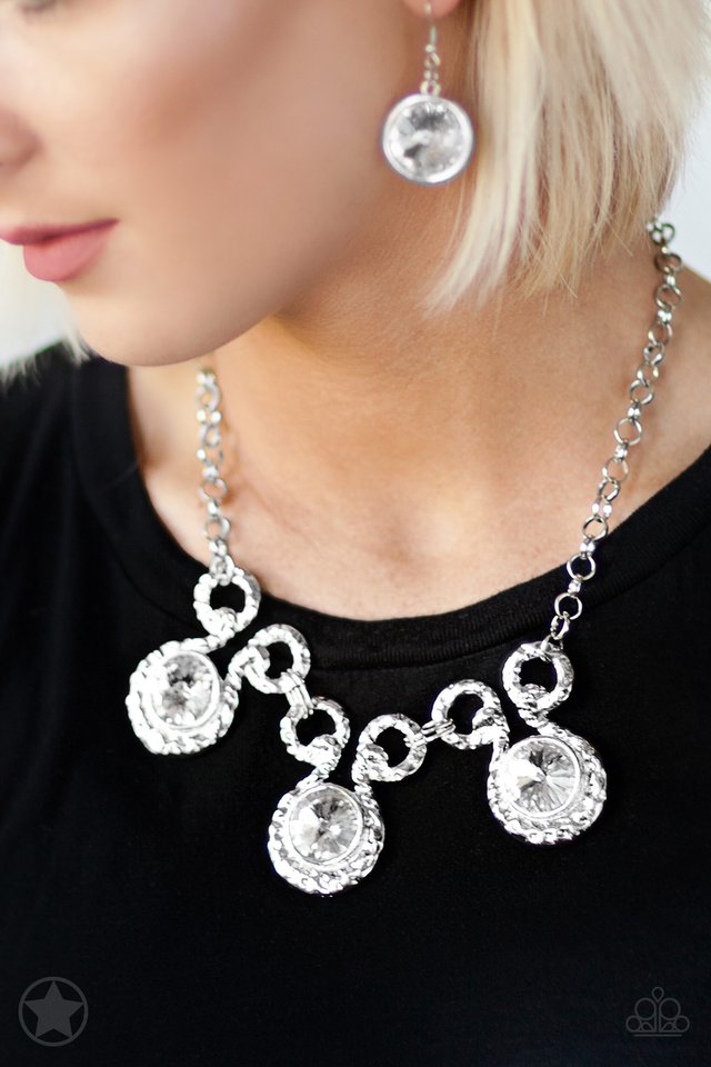 Hypnotized - Silver - Paparazzi Necklace Image