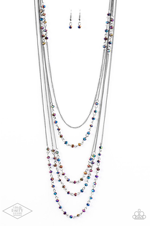 Glitter Go-Getter - Paparazzi Necklace Image