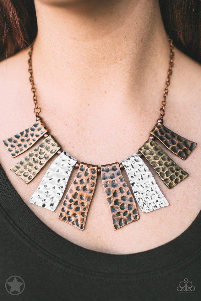 A Fan of the Tribe - Paparazzi Necklace Image