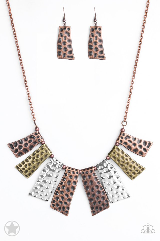 A Fan of the Tribe - Paparazzi Necklace Image