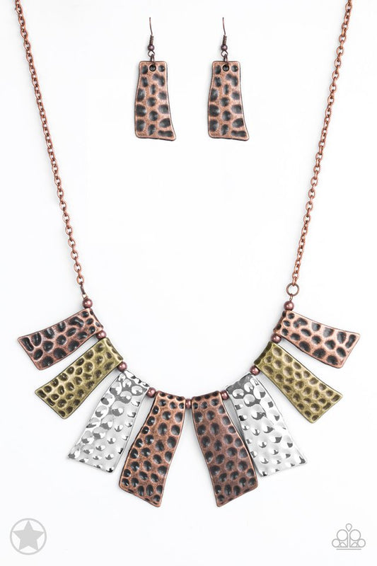 A Fan of the Tribe - Paparazzi Necklace Image