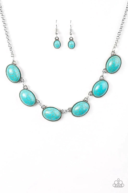 Paparazzi Necklace ~ River Song - Blue