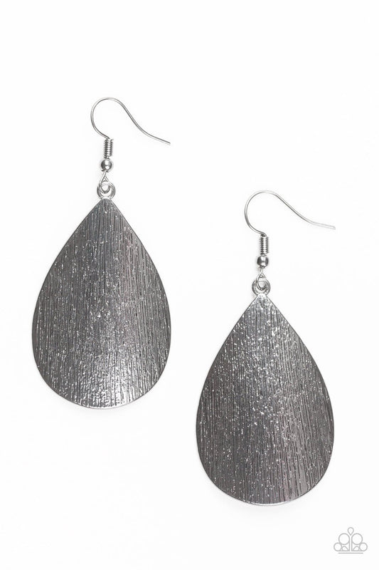 Paparazzi Earring ~ All Allure - Black