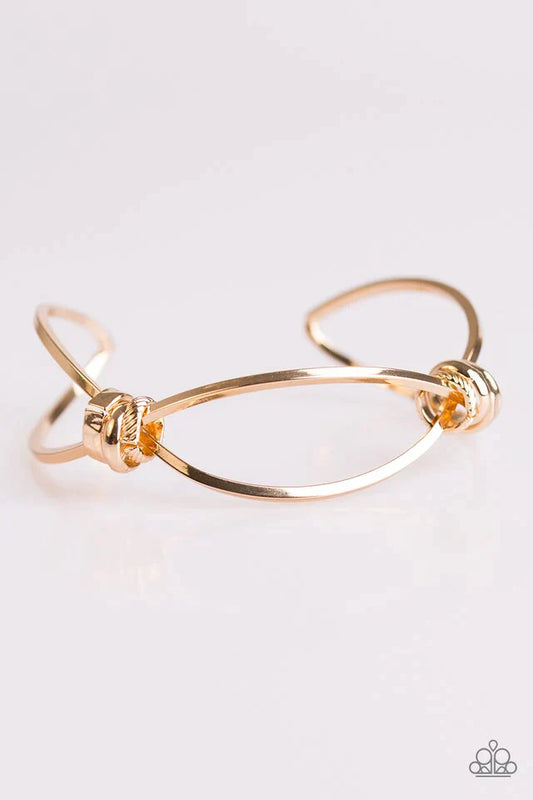 Paparazzi Bracelet ~ City Cadence - Gold