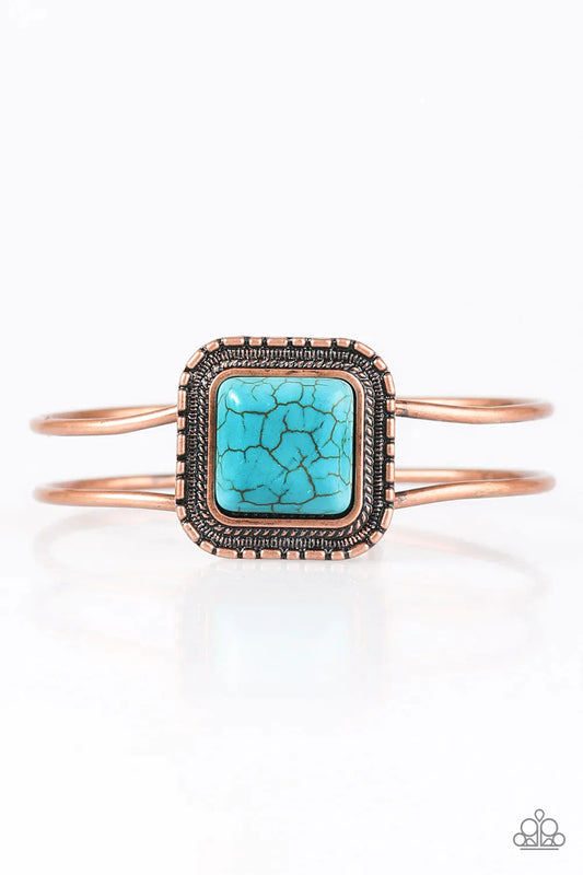 Paparazzi Bracelet ~ Hit A Plateau - Copper