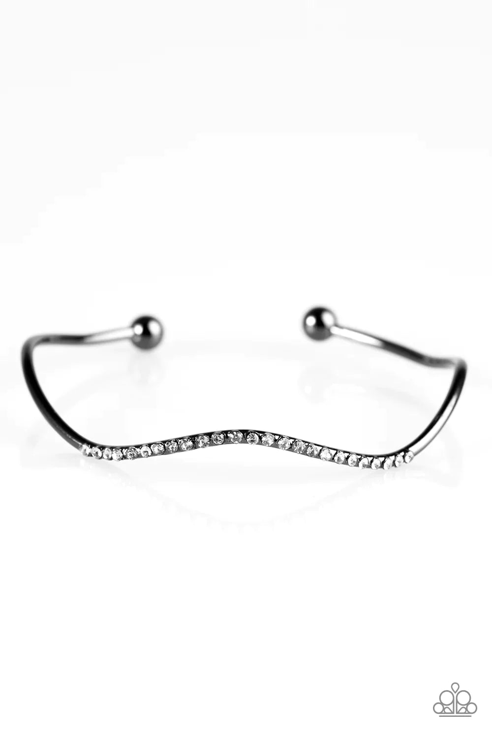 Paparazzi Bracelet ~ No Small Shimmer - Black