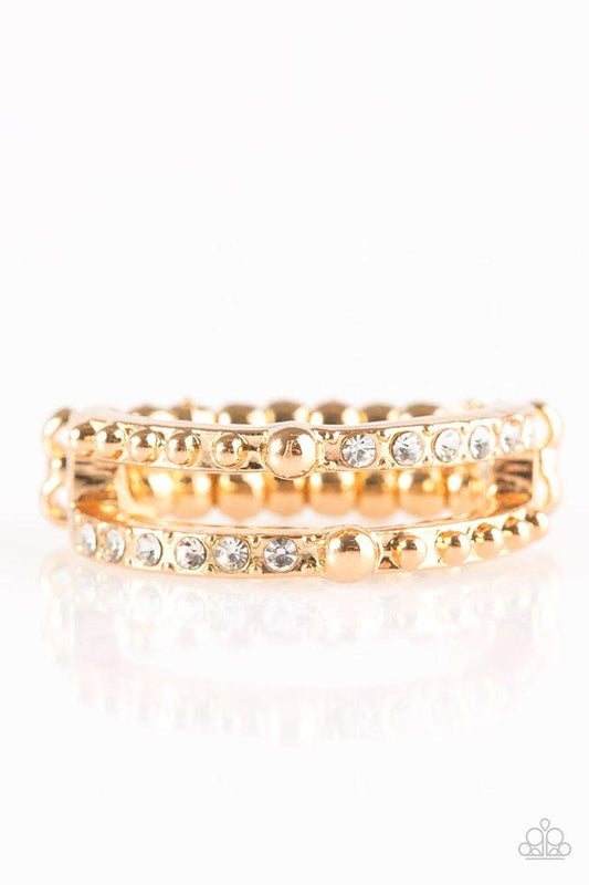 Paparazzi Ring ~ Dauntless Shimmer - Gold