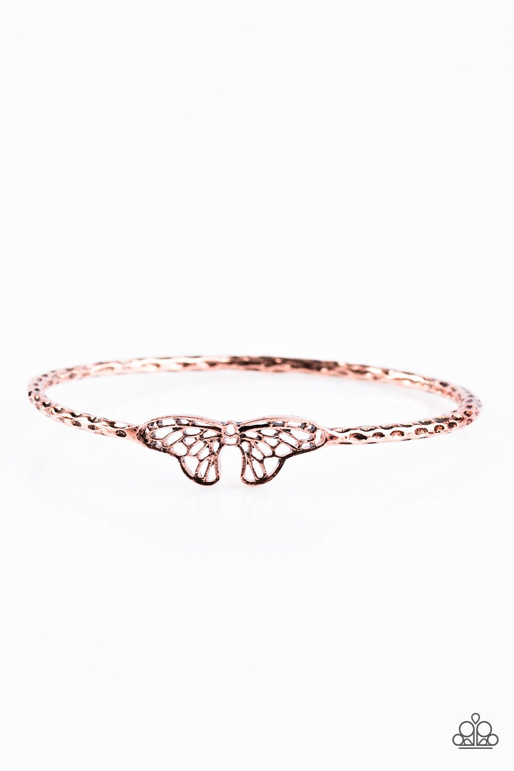 Paparazzi Bracelet ~ Butterfly Beauty - Copper