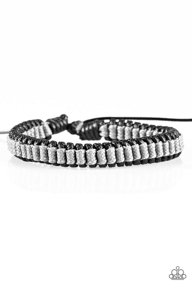 Paparazzi Bracelet ~ Trail Tracker - Silver