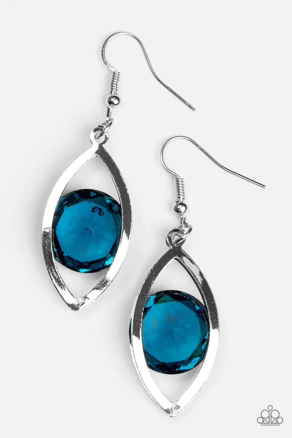 Paparazzi Earring ~ Your Eyes Only - Blue