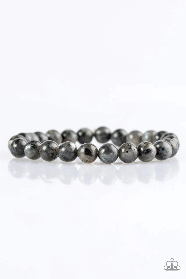 Paparazzi Bracelet ~ Motivation - Silver